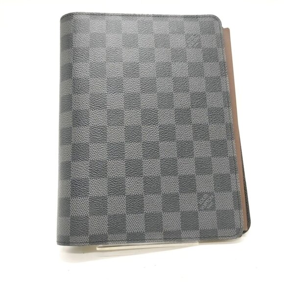 Louis Vuitton LV Diary Cover Black Damier Graphite 464-042825 - Picture 1 of 9